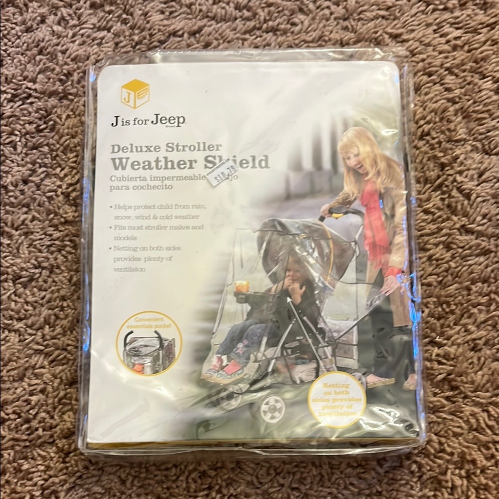 Jeep Deluxe Stroller Weather Shield